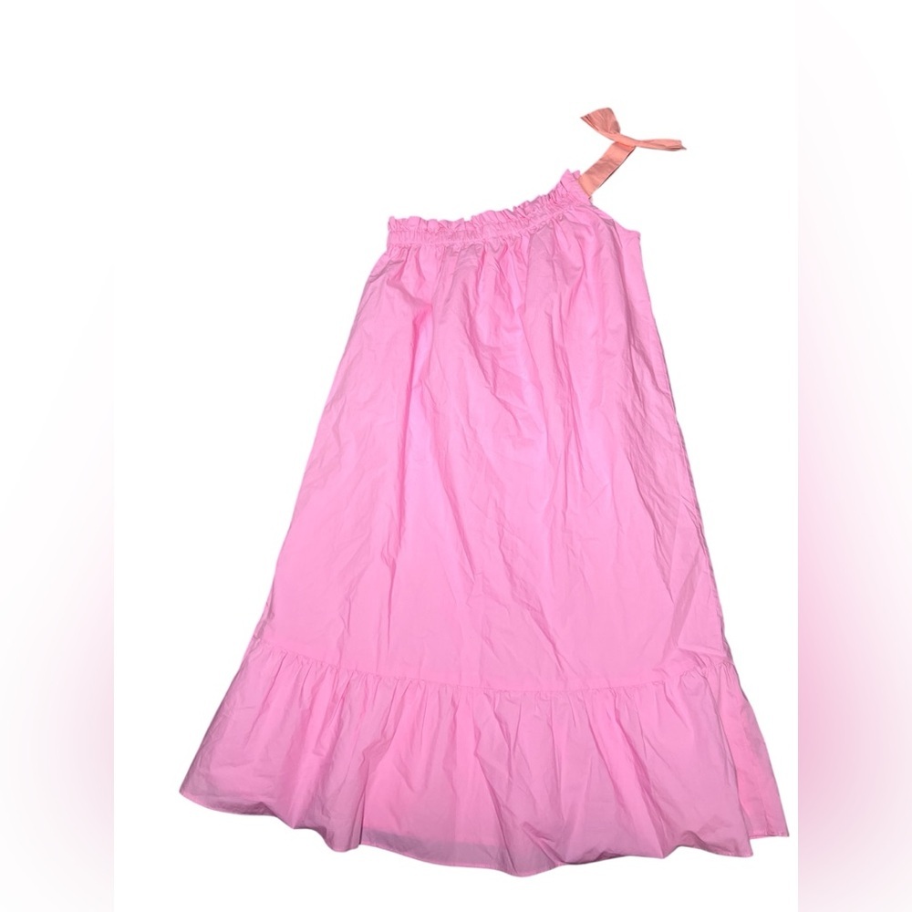 Crewcuts Pink one shoulder dress girls 16